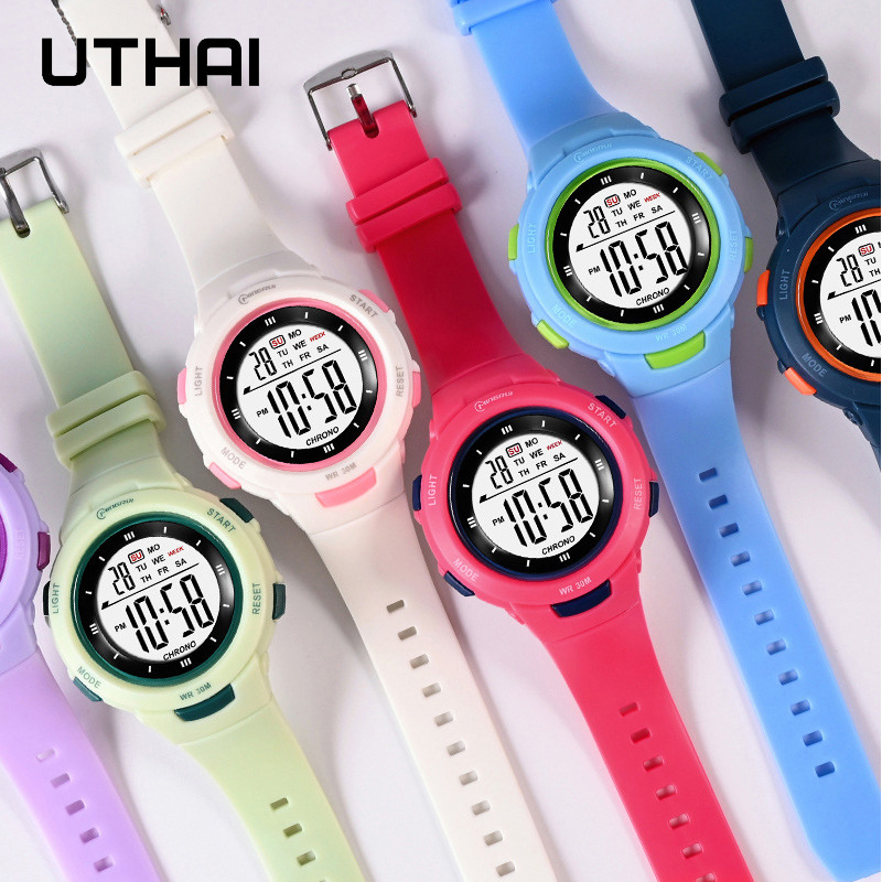 UTHAI Kids Watches Sports Fash - đánh giá và giá Smartwatch Watches Digital